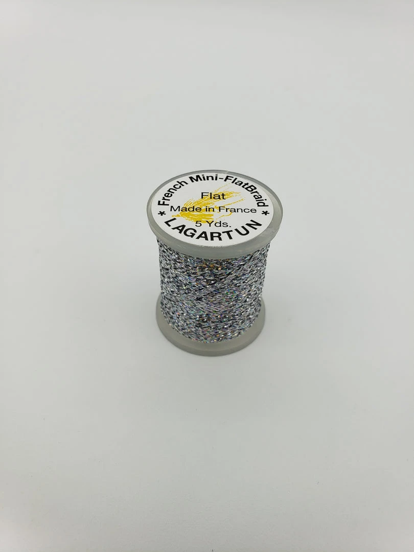 Fly Tying Lagartun Mini Flat Braid 13 Fly Tying Lagartun Mini Flat Braid