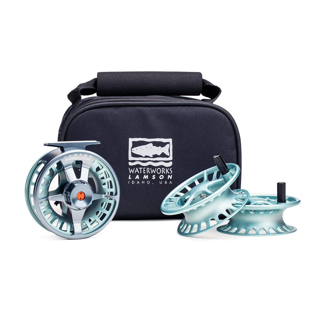 Waterworks Lamson Lamson Remix 3 Pack Fly Reel 2 Waterworks Lamson Lamson Remix 3 Pack Fly Reel