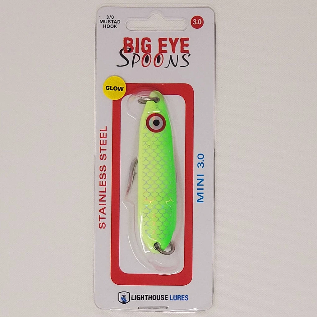 Saltwater Fishing Lighthouse Lures Big Eye Spoons 1 Saltwater Fishing Lighthouse Lures Big Eye Spoons
