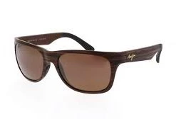 Maui Jim Kahi Matte Brown Wood Grain