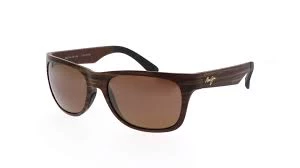 Maui Jim Kahi Matte Brown Wood Grain 1 Maui Jim Kahi Matte Brown Wood Grain