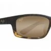 Maui Jim Kanaio Coast Matte Tortoise Hombre/Matte Translucent Blue Black With Stripe Fishing Apparel