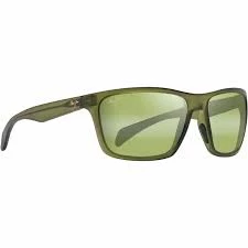 Fishing Apparel Maui Jim Makoa Matte Translucent Kahki Green