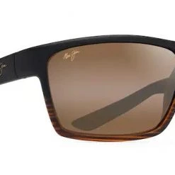 Maui Jim Alenuihaha Dark Brown Stripe Fishing Apparel