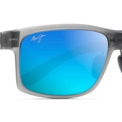 Fishing Apparel Maui Jim Blue Pokowai Arch Translucent Matte Grey