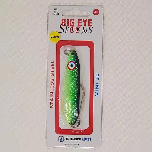 Saltwater Fishing Lighthouse Lures Big Eye Spoons 7 Saltwater Fishing Lighthouse Lures Big Eye Spoons