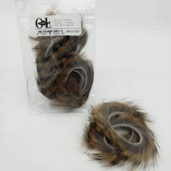 OfishL Fly Gear Black Barred Rabbit Zonker Strips Fly Tying