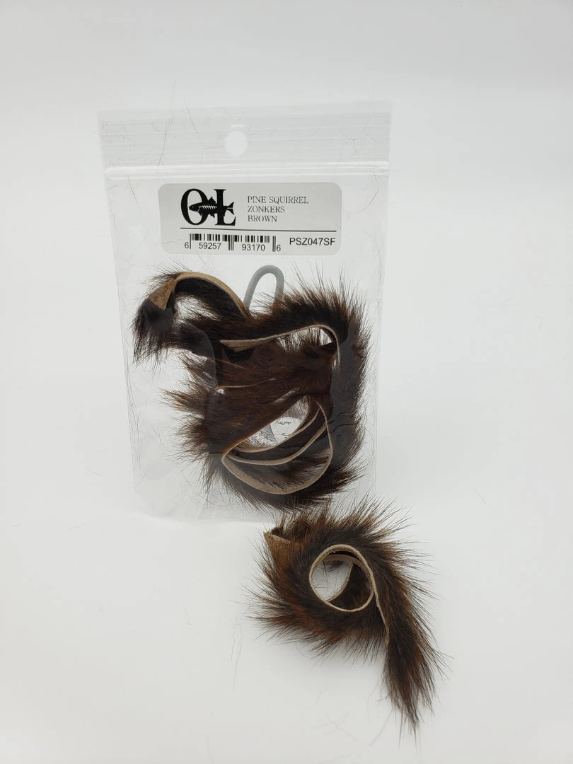 OfishL Fly Gear Fly Tying OfishL Pine Squirrel Zonker Strips 9 OfishL Fly Gear Fly Tying OfishL Pine Squirrel Zonker Strips
