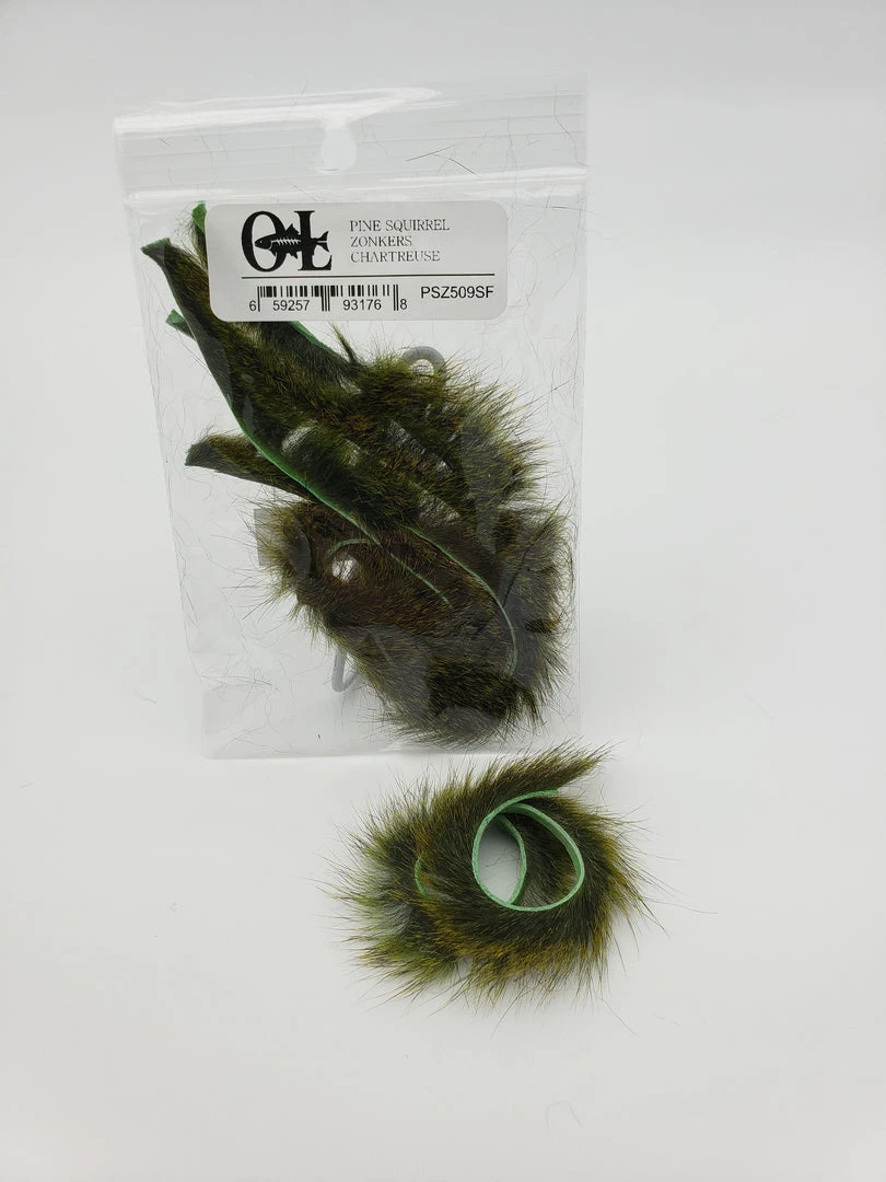 OfishL Fly Gear Fly Tying OfishL Pine Squirrel Zonker Strips 1 OfishL Fly Gear Fly Tying OfishL Pine Squirrel Zonker Strips