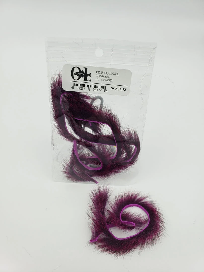 OfishL Fly Gear Fly Tying OfishL Pine Squirrel Zonker Strips 6 OfishL Fly Gear Fly Tying OfishL Pine Squirrel Zonker Strips