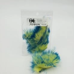 OfishL Fly Gear Two Toned Cross Cut Rabbit Strips