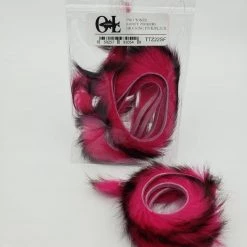 Fly Tying OfishL Fly Gear Two Toned Rabbit Zonker Strips 23 Fly Tying OfishL Fly Gear Two Toned Rabbit Zonker Strips