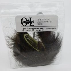 OfishL Fly Gear OfishL Pine Squirrel Micro Zonker Strips Fly Tying
