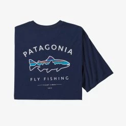 Fishing Apparel Patagonia Framed Fitz Roy Trout Organic T-Shirt