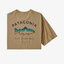 Fishing Apparel Patagonia Framed Fitz Roy Trout Organic T-Shirt