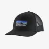 Patagonia Mid Crown P-6 Logo Trucker Hat Fishing Apparel