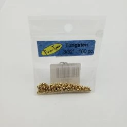 Pro-Tyer Tungsten Beads 100 Pack Fly Tying 22 Pro-Tyer Tungsten Beads 100 Pack Fly Tying