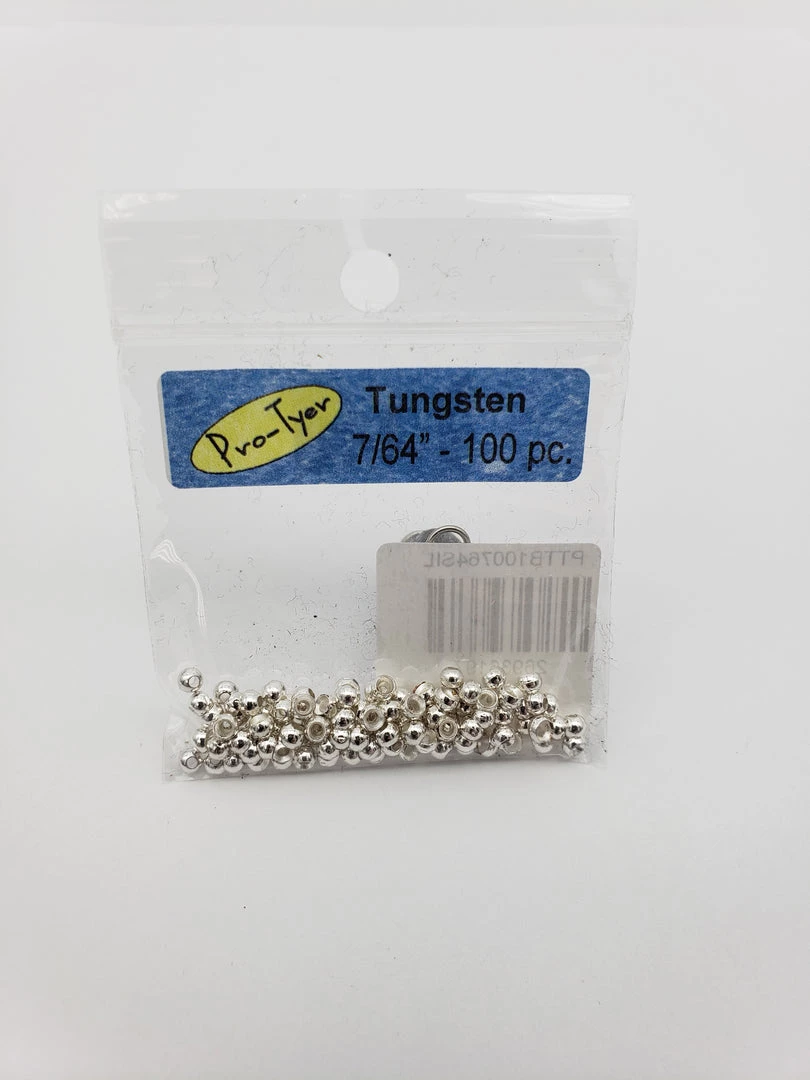 Pro-Tyer Tungsten Beads 100 Pack Fly Tying 1 Pro-Tyer Tungsten Beads 100 Pack Fly Tying