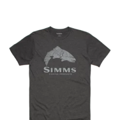 Simms Wood Trout Fill T-Shirt Men's