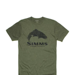 Simms Wood Trout Fill T-Shirt Men's