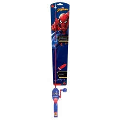 Fishing Rod And Reel Combos Shakespeare Marvel Spiderman Kids Fishing Rod Combo