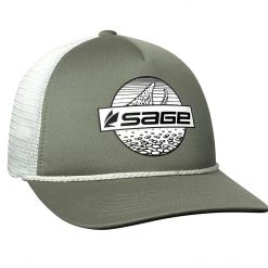 Sage Foam Trucker Hat Rising Trout Fishing Apparel