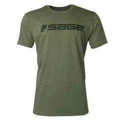 Fishing Apparel Sage Logo Tee Short Sleeve