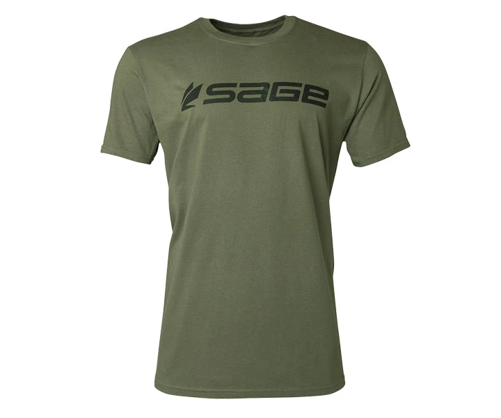 Fishing Apparel Sage Logo Tee Short Sleeve 1 Fishing Apparel Sage Logo Tee Short Sleeve