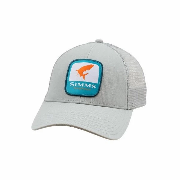 Simms Tarpon Patch Trucker Hat Fishing Apparel 1 Simms Tarpon Patch Trucker Hat Fishing Apparel