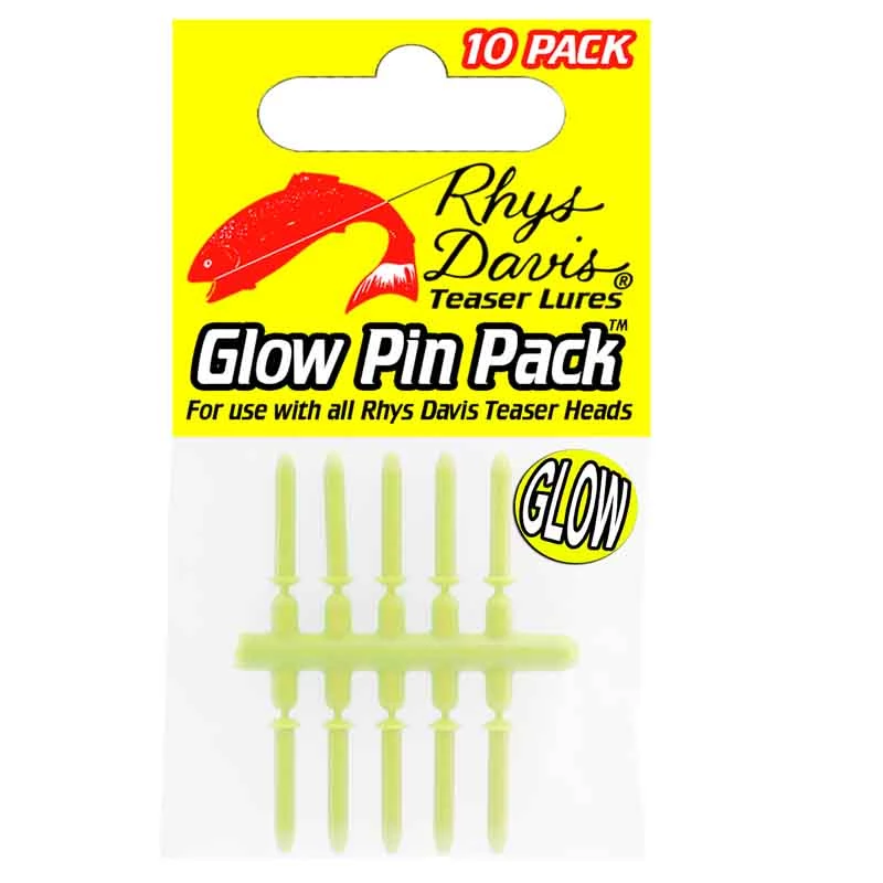 Rhys Davis Teaser Head Replacement Pin 10 Pack Saltwater Fishing 3 Rhys Davis Teaser Head Replacement Pin 10 Pack Saltwater Fishing