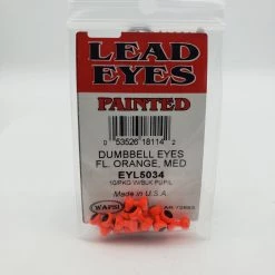 Wapsi Lead Eyes Painted Dumbbell Fly Tying