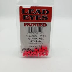 Wapsi Lead Eyes Painted Dumbbell Fly Tying