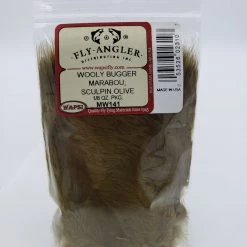 Wapsi Wooly Bugger Marabou Fly Tying