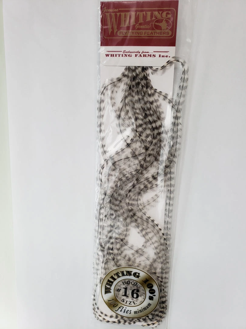 Whiting 100's Fly Hackle Pack 4 Whiting 100's Fly Hackle Pack
