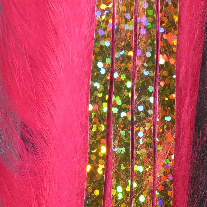 Fly Tying Hareline Magnum Bling Rabbit Strips 8 Fly Tying Hareline Magnum Bling Rabbit Strips