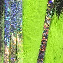 Fly Tying Hareline Magnum Bling Rabbit Strips 21 Fly Tying Hareline Magnum Bling Rabbit Strips
