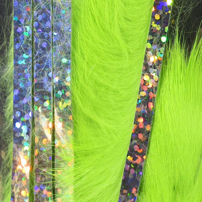 Fly Tying Hareline Magnum Bling Rabbit Strips 11 Fly Tying Hareline Magnum Bling Rabbit Strips