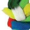 Wapsi Deer Belly Hair Dyed Over White Fly Tying