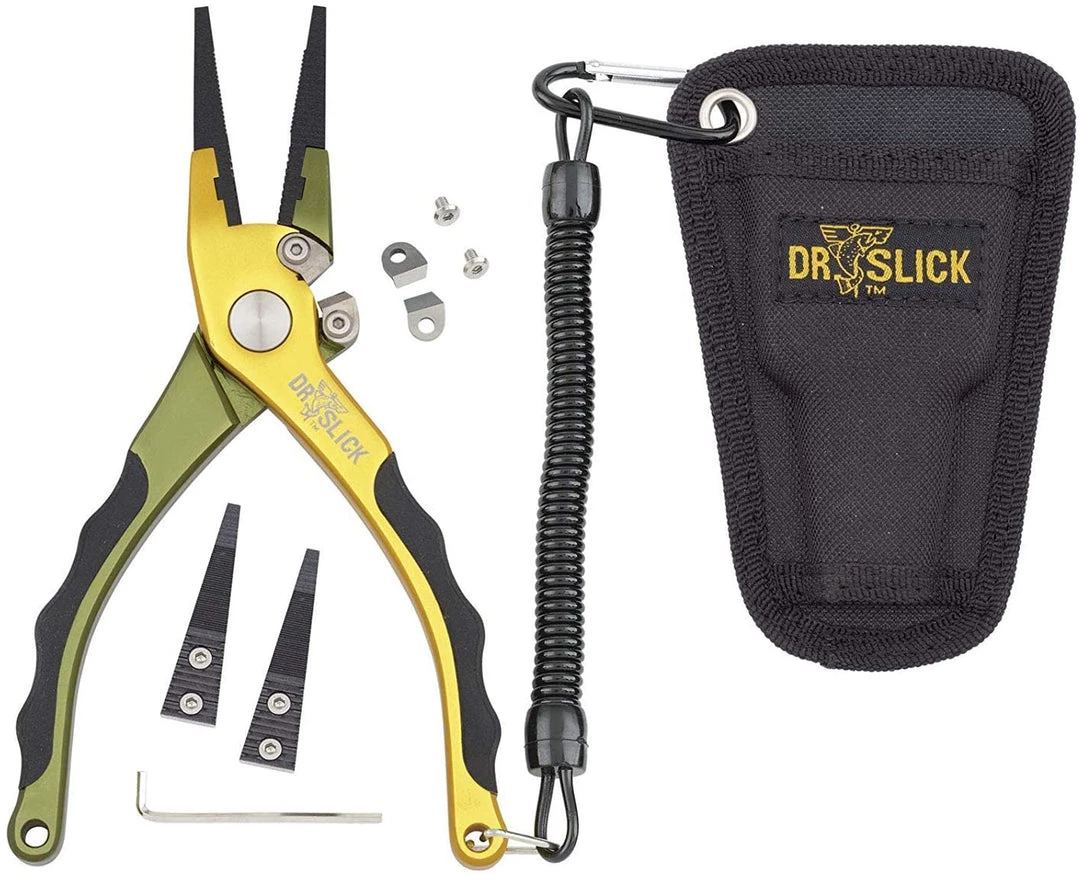 Fishing Accessories Dr. Slick Squall Plier W Pouch 1 Fishing Accessories Dr. Slick Squall Plier W Pouch