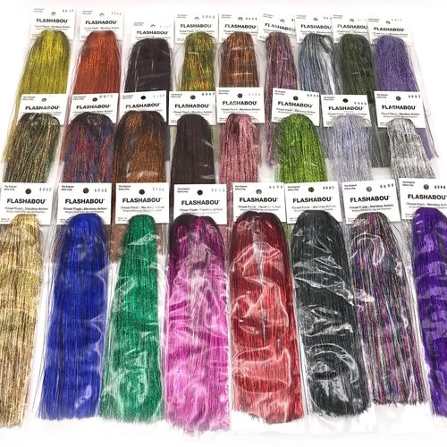 Hedron Holographic Flashabou Fly Tying 1 Hedron Holographic Flashabou Fly Tying
