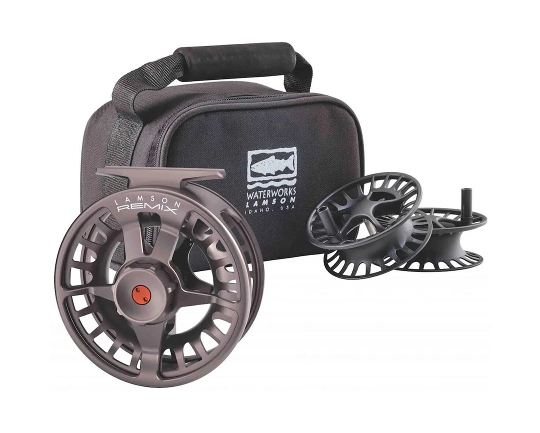 Waterworks Lamson Lamson Remix 3 Pack Fly Reel 1 Waterworks Lamson Lamson Remix 3 Pack Fly Reel